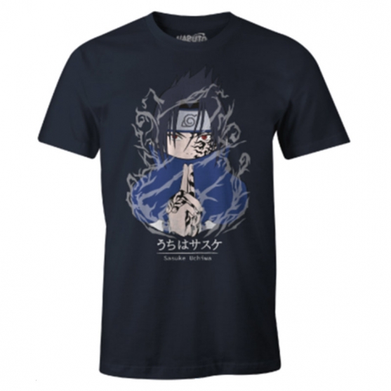 Camiseta Naruto Sasuke Uchiwa, Hombre