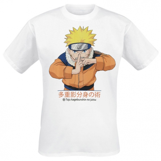 Camiseta Naruto Multiclonage, Hombre