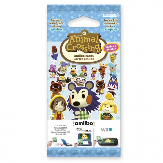 Cartas Amiibo Animal Crossing Serie 3