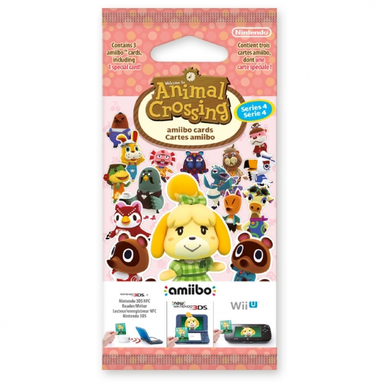 Cartas Amiibo Animal Crossing Serie 4