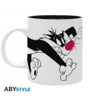 Taza Looney Tunes Piolín y Silvestre 320 ml