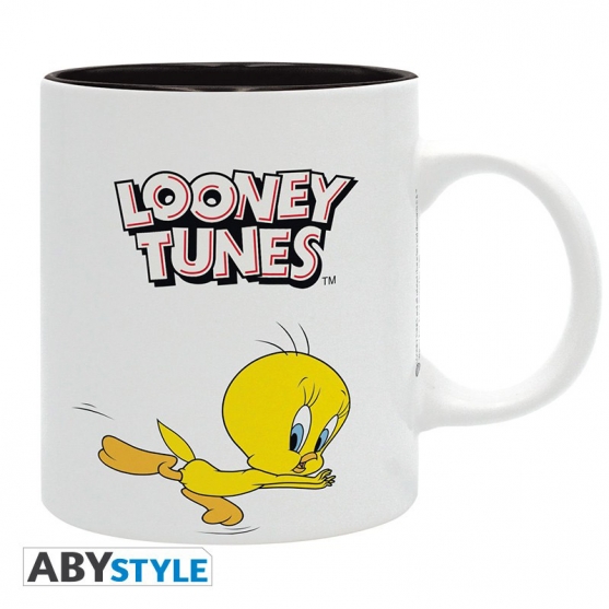 Taza Looney Tunes Piolín y Silvestre 320 ml