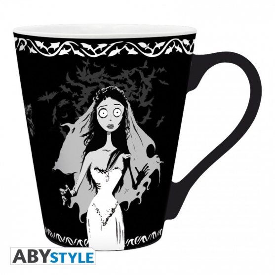 Taza La Novia Cadáver Emily y Víctor 250 ml