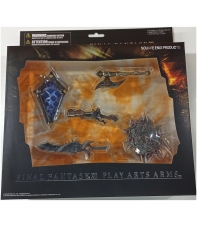 Set Figuras réplicas armas Final Fantasy XII Play Arts Arms, 10 cm aprox.