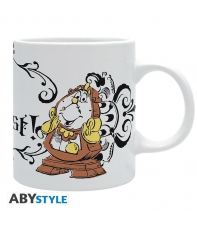 Taza Disney La Bella y la Bestia, Lumiere y Din Don 320 ml