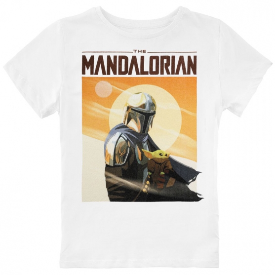 Camiseta Star Wars The Mandalorian Poster, Niño