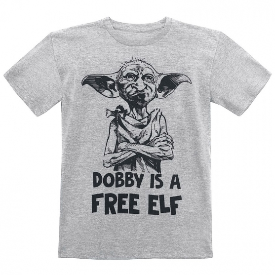 Camiseta Harry Potter Dobby is a Free Elf, Niño