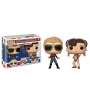 Pop! Games Captain Marvel vs Chun-li 2 Pack Marvel Vs. Capcom Infinite