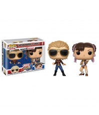 Pop! Games Captain Marvel vs Chun-li 2 Pack Marvel Vs. Capcom Infinite