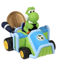 Coche Coin Racers World of Nintendo Yoshi, Mario Kart 7, 4 cm