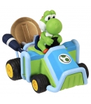 Coche Coin Racers World of Nintendo Yoshi, Mario Kart 7, 4 cm