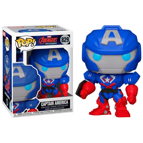 Pop! Captain America 829 Marvel Avengers Mech Strike