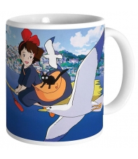 Taza Studio Ghibli Nicky La Aprendiz de Bruja, Kiki's Delivery Service 320 ml