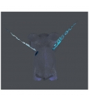 Peluche Como Entrenar a tu Dragón Light Fury, Brilla en la Oscuridad