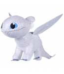 Peluche Como Entrenar a tu Dragón Light Fury, Brilla en la Oscuridad