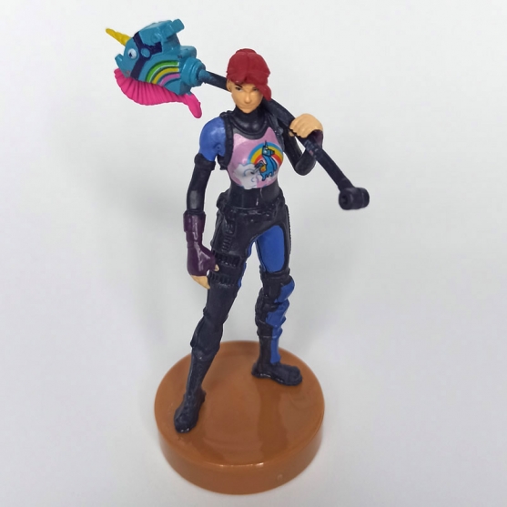 Figura Fortnite con Sello, Bombardera 7,5 cm