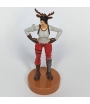 Figura Fortnite con Sello, Asaltante Nariz de Reno 7,5 cm