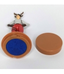 Figura Fortnite con Sello, Asaltante Nariz de Reno 7,5 cm