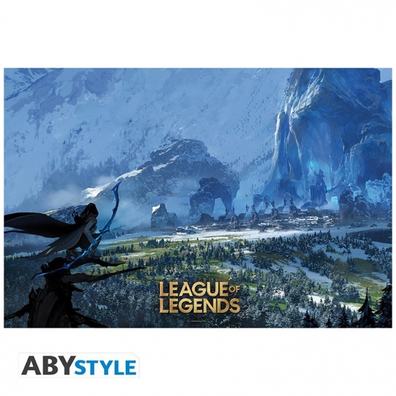Poster League of Legends Freljord, 91,5 x 61 cm