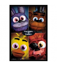 Poster Five Nights at Freddy's Personajes, 91,5 x 61 cm