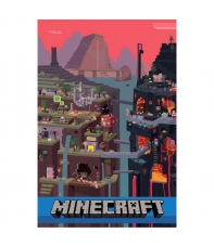 Poster Minecraft World, 91,5 x 61 cm
