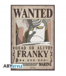 Poster One Piece Wanted Franky , 58 x 34 cm