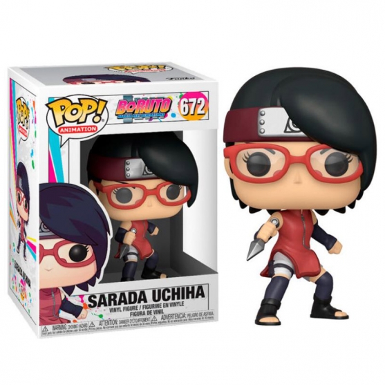 Pop! Animation Sarada Uchiha 672 Boruto Naruto Next Generation