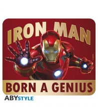 Alfombrilla Ratón Marvel Iron Man Born a Genius