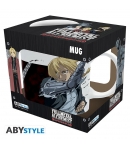 Taza Fullmetal Alchemist Brotherhood Heroes y Orgullo 320 ml