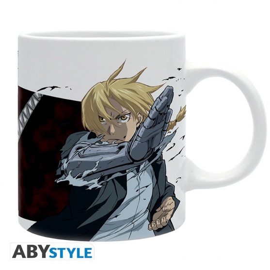 Taza Fullmetal Alchemist Brotherhood Heroes y Orgullo 320 ml