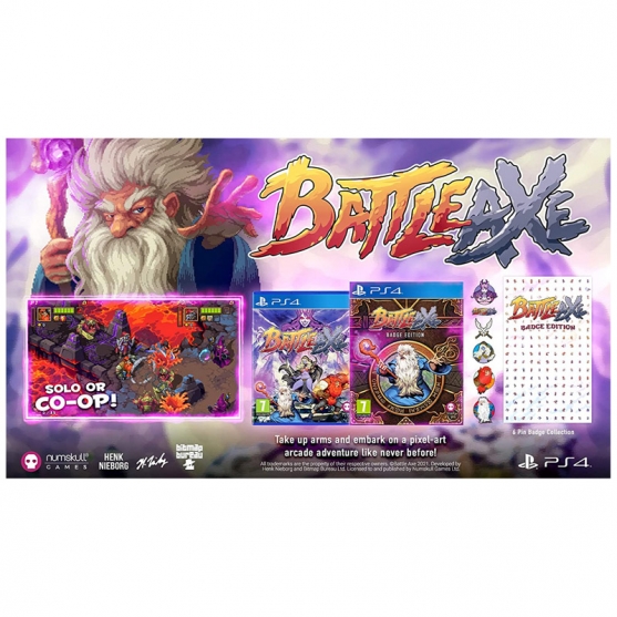 Battle Axe Badge Edition