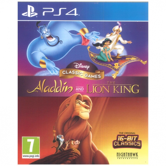Disney Classics Games Aladdin and The Lion King