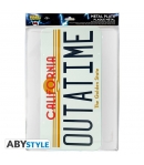 Placa Metálica Back to the Future, Out a Time