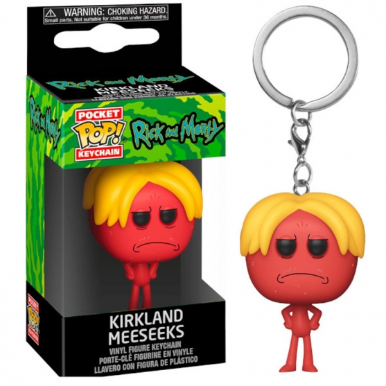 Llavero Pop! Kirkland Meeseeks, Rick and Morty