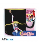 Taza Sailor Moon Grupo, Sensitiva al Calor 460 ml