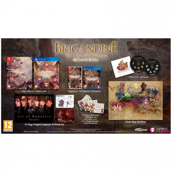 Brigandine The Legend of Runersia Collector's Edition (Ps4)