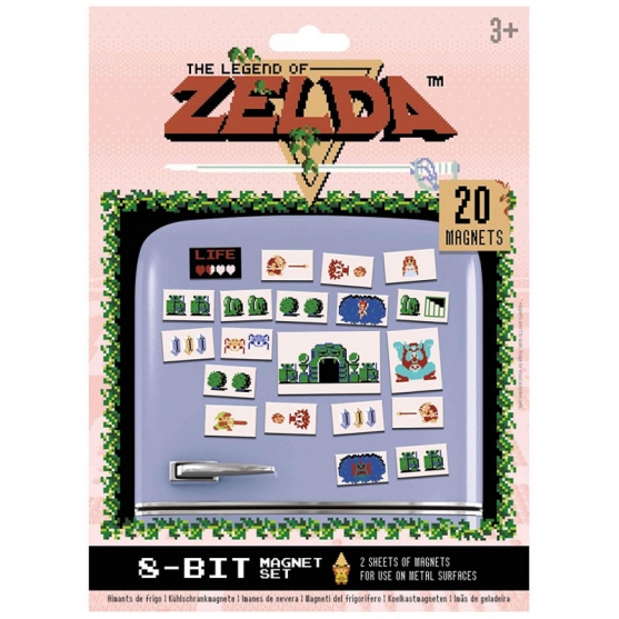 Set Imanes de Nevera The Legend of Zelda