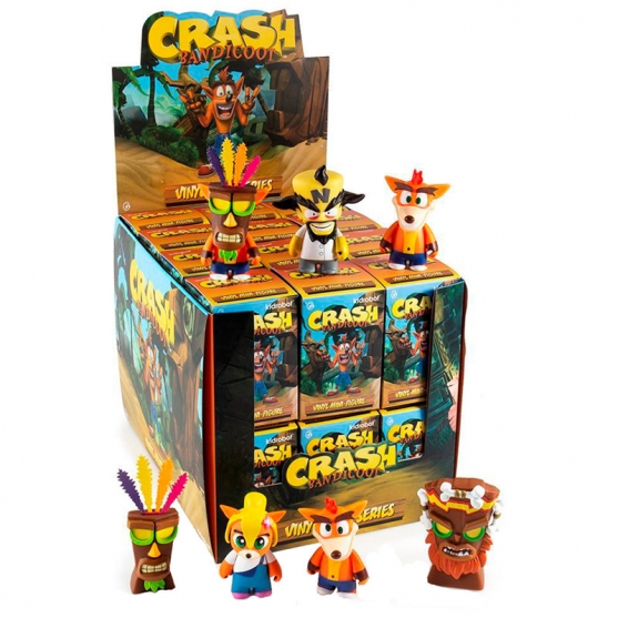 Figura Sorpresa Crash Bandicoot Kidrobot 7 cm