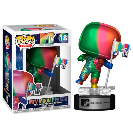 Pop! Icons Mtv Moon Person 18 Mtv Music Television