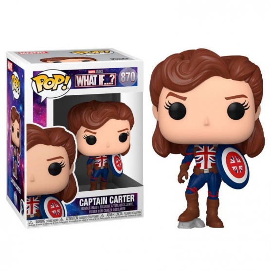Pop! Captain Carter 870 Marvel Studios What If...?