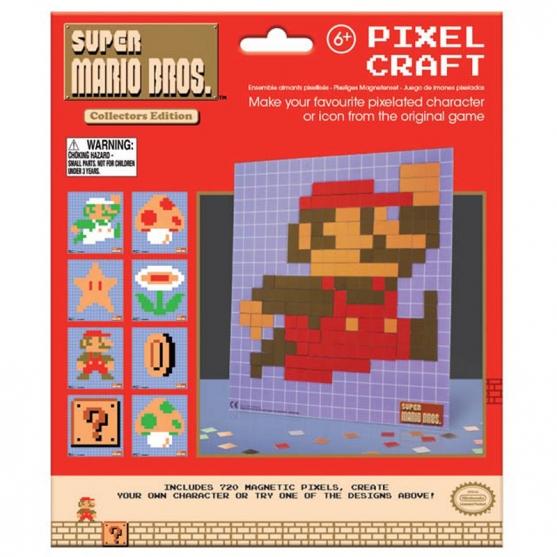 Set Imanes Super Mario Bros. Pixel Craft
