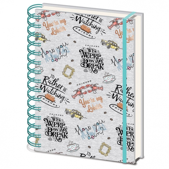 Libreta Friends Frases
