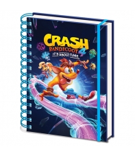 Libreta Crash Bandicoot 4 It's About Time