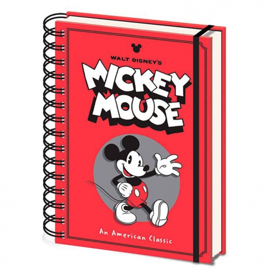 Libreta Mickey Mouse An American Classic