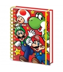 Libreta Super Mario Personajes