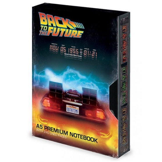 Libreta Back to the Future, Retro VHS