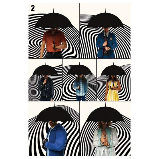 Poster The Umbrella Academy Família, 91,5 x 61 cm