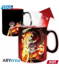 Taza Faity Tail Natsu y Lucy, Sensitiva al Calor 460 ml
