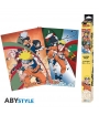 Pack 2 Posters Naruto Team 7, 52 x 38 cm