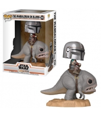 Pop! The Mandalorian on Blurrg 358 Star Wars The Mandalorian